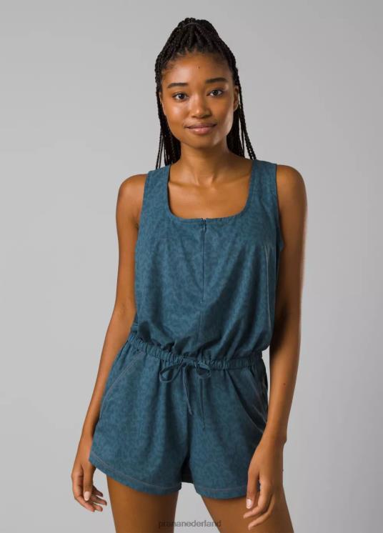 prAna kleding VP06P512 vrouwen Railay rompertje blauwvintonijn wild