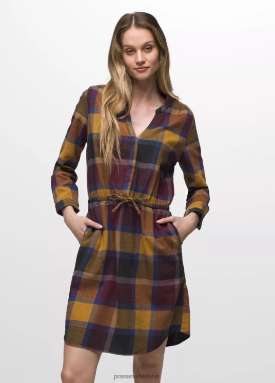 prAna kleding VP06P543 vrouwen lus aan dennenjurk moerbei