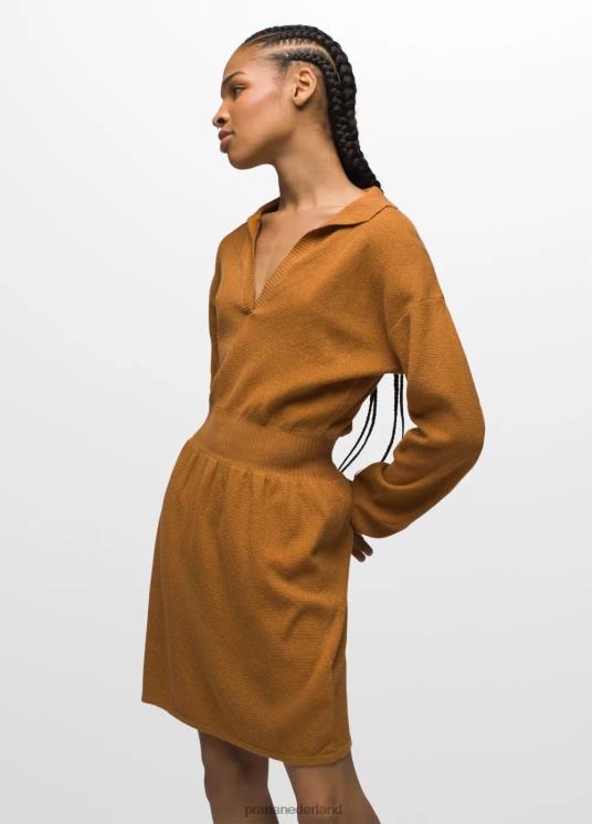 prAna kleding VP06P547 vrouwen Milani jurk met v-hals gekruid
