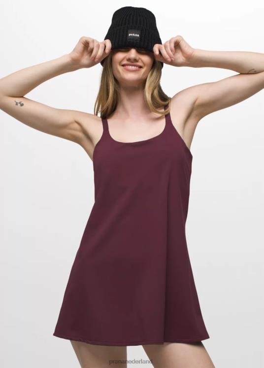 prAna kleding VP06P549 vrouwen luxe jurk moerbei