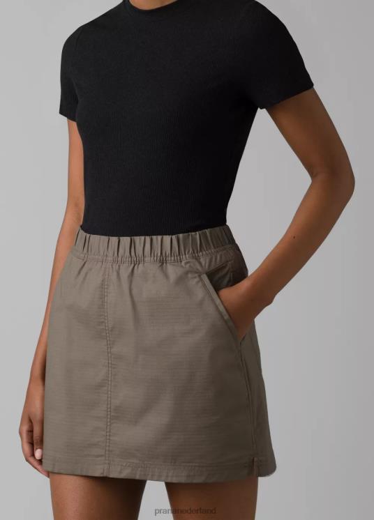 prAna kleding VP06P478 vrouwen dubbele piek skort modder
