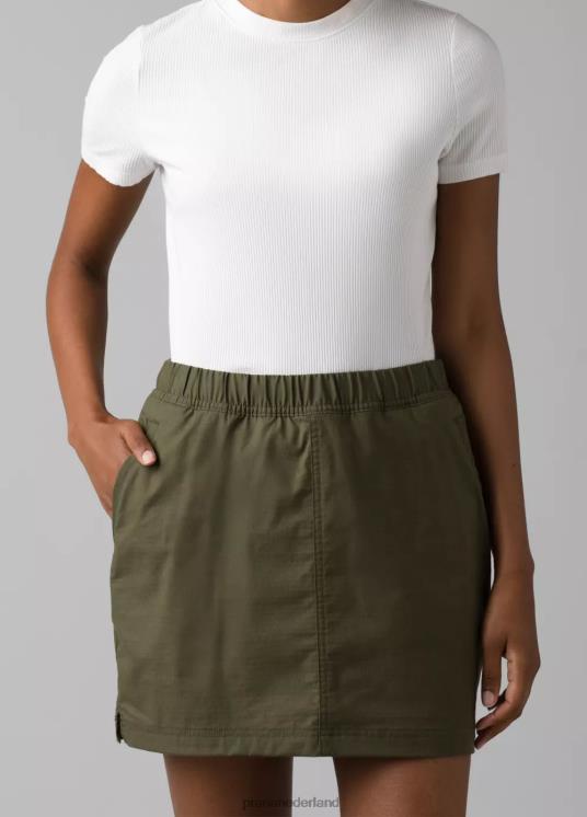 prAna kleding VP06P480 vrouwen dubbele piek skort lading groen