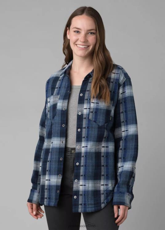 prAna kleding VP06P246 vrouwen Emerick gevoerd flanel admiraal blauw