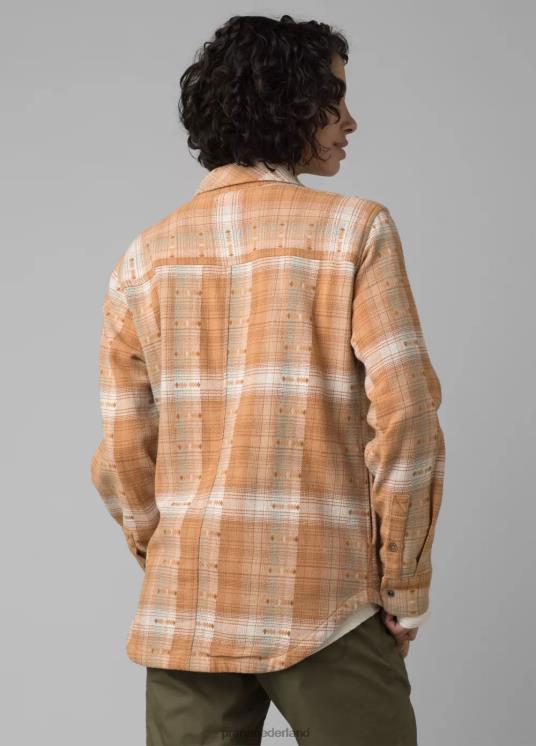 prAna kleding VP06P247 vrouwen Emerick gevoerd flanel bruin aan boord gaan