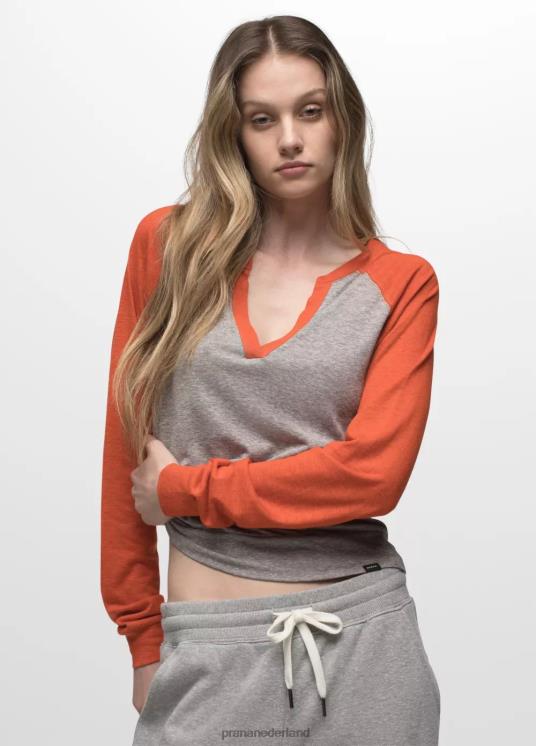 prAna kleding VP06P5 vrouwen gezellige zoete bries top haardblok