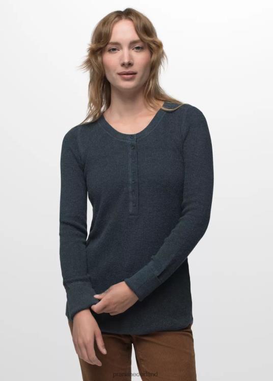 prAna kleding VP06P95 vrouwen milani henley donkere lucht