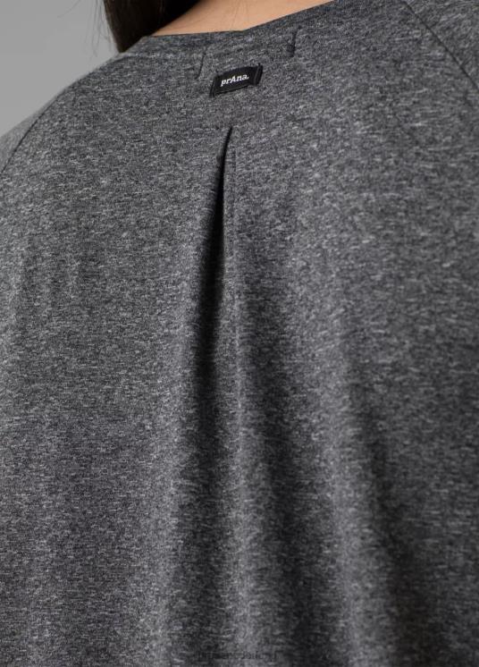 prAna kleding VP06P109 vrouwen alpengloed korte mouw houtskool heide