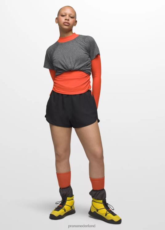 prAna kleding VP06P109 vrouwen alpengloed korte mouw houtskool heide