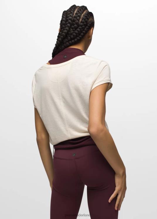 prAna kleding VP06P11 vrouwen gezellig T-shirt met ronde hals canvas heide