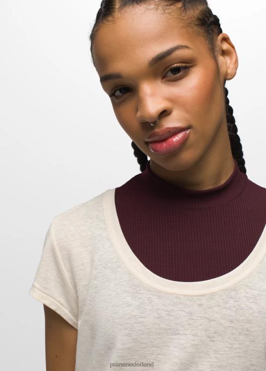 prAna kleding VP06P11 vrouwen gezellig T-shirt met ronde hals canvas heide