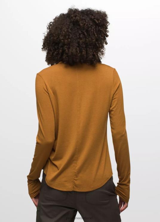 prAna kleding VP06P134 vrouwen foundation 365 top met lange mouwen gekruide heide