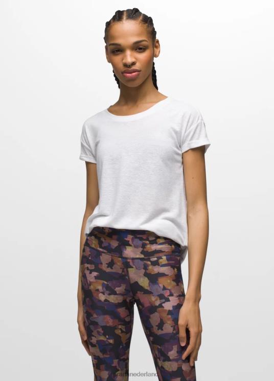 prAna kleding VP06P193 vrouwen gezellig T-shirt wit