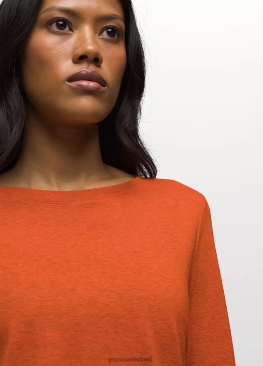 prAna kleding VP06P203 vrouwen gezellig T-shirt met lange mouwen heide bij het haardvuur
