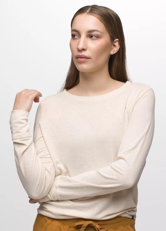 prAna kleding VP06P208 vrouwen gezellig T-shirt met lange mouwen canvas heide