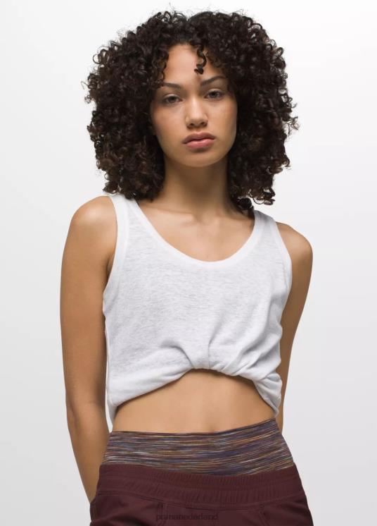 prAna kleding VP06P228 vrouwen gezellige tank wit