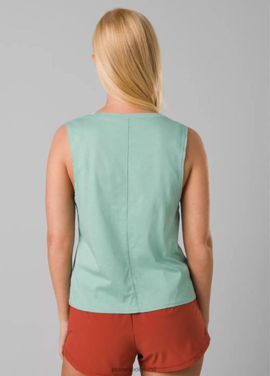 prAna kleding VP06P254 vrouwen organische grafische mouwloos lichte inhamcactus