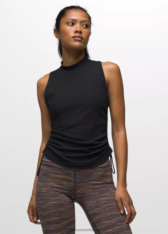 prAna kleding VP06P37 vrouwen vlammende ster mouwloos zwart