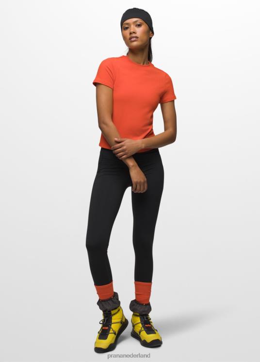 prAna kleding VP06P52 vrouwen foundation rib-T-shirt heide bij het haardvuur