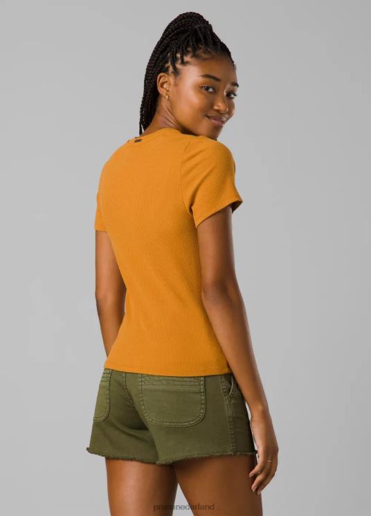 prAna kleding VP06P58 vrouwen foundation rib-T-shirt zonnewende heide