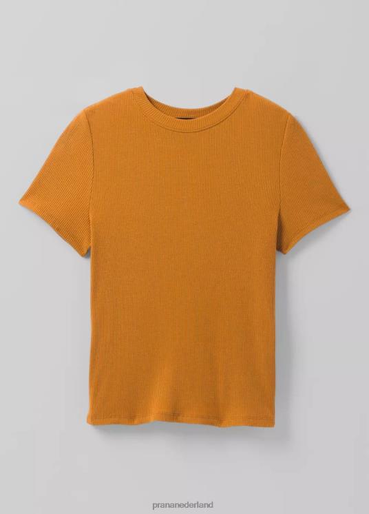 prAna kleding VP06P58 vrouwen foundation rib-T-shirt zonnewende heide