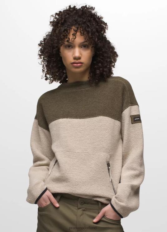 prAna kleding VP06P129 vrouwen incrediwool-crew canvas blok