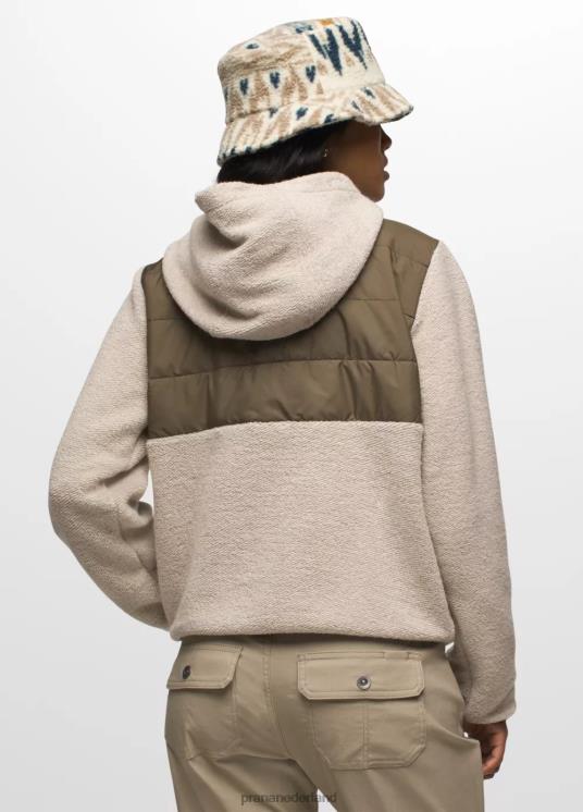 prAna kleding VP06P140 vrouwen incrediwool 1/2 ritssluiting canvas blok