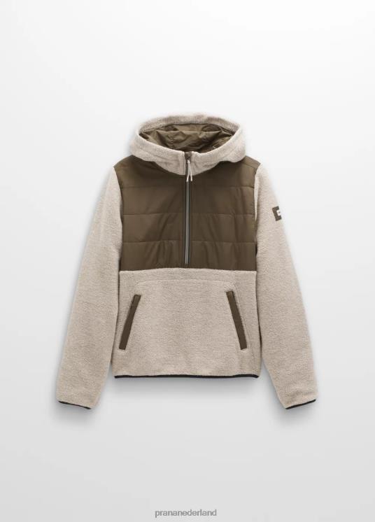 prAna kleding VP06P140 vrouwen incrediwool 1/2 ritssluiting canvas blok