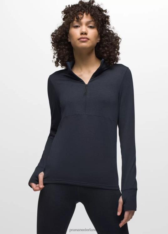 prAna kleding VP06P64 vrouwen ijsstroom halve ritssluiting nautisch