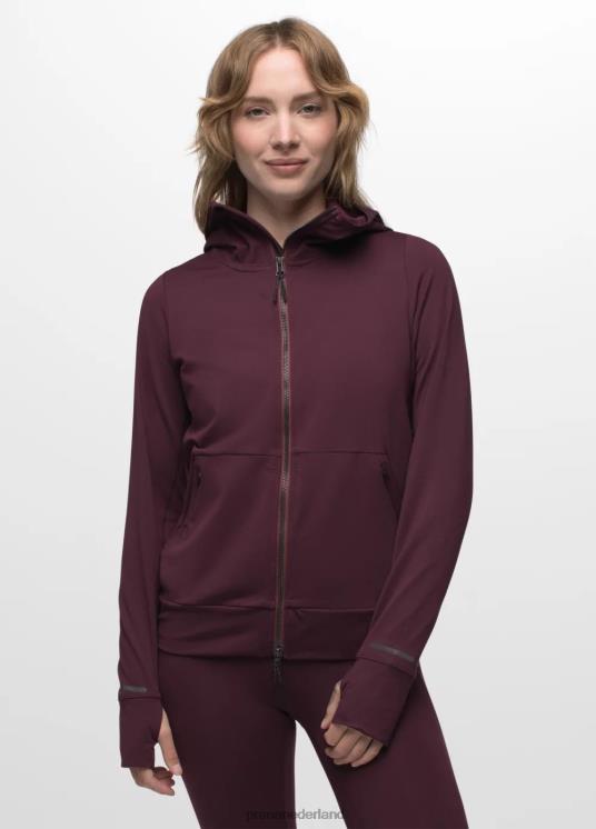 prAna kleding VP06P69 vrouwen ijsstroom jas moerbei