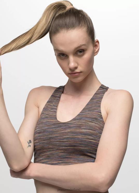 prAna kleding VP06P116 vrouwen Luxara omkeerbare racerback moerbei spacedye/zwart