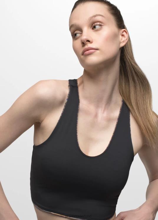 prAna kleding VP06P116 vrouwen Luxara omkeerbare racerback moerbei spacedye/zwart