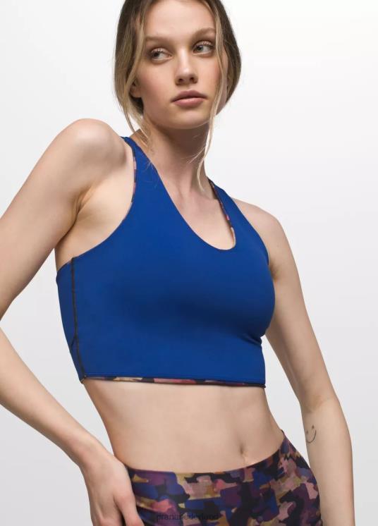 prAna kleding VP06P117 vrouwen Luxara omkeerbare racerback herfstverdoving/rijke saffier