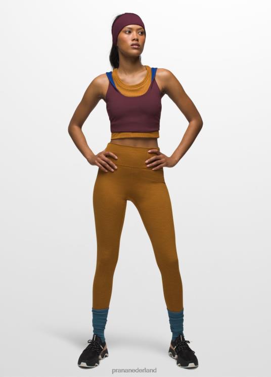 prAna kleding VP06P126 vrouwen Omkeerbare croptop van Luxara moerbeiboom/rijke saffier