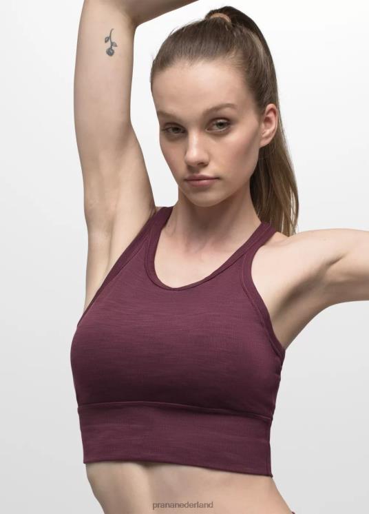 prAna kleding VP06P72 vrouwen becksa bralette moerbei heide