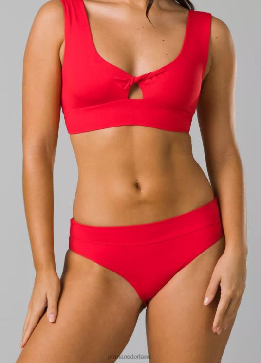 prAna zwemmen VP06P574 vrouwen zomergolfbodem karmijn rood