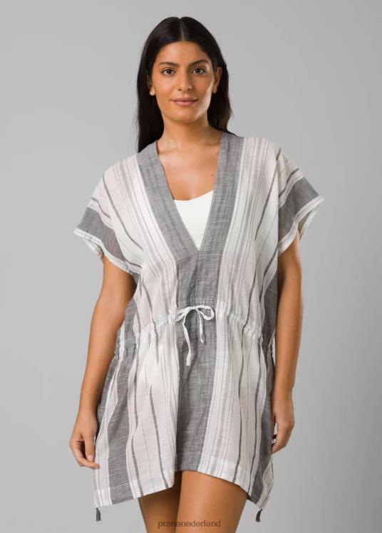 prAna zwemmen VP06P251 vrouwen Marina Bay-tuniek houtskool