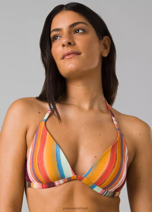 prAna zwemmen VP06P651 vrouwen Lexie top baja-streep